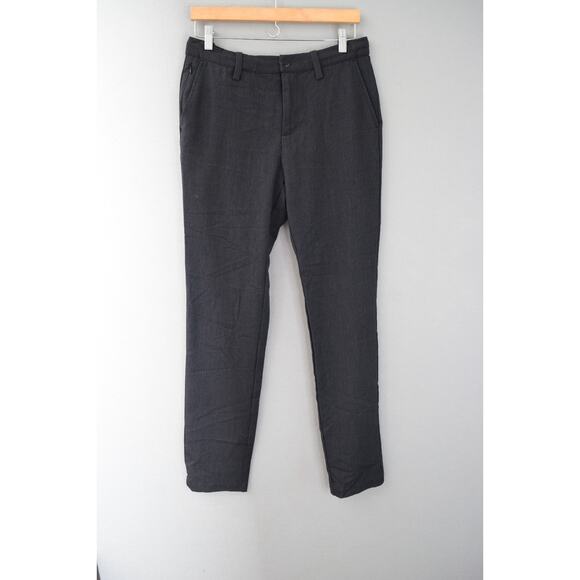 Quince Ultra Stretch 24/7 Performance Smart Chino Pants Dark Charcoal Mens 34x30 - Picture 1 of 5